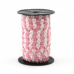 LISBELA PASSEMENTERIE 1,2cm BABY PINK/RAW 50m