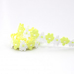 LISBELA PASSEMENTERIE 1,2cm BABY YELLOW/RAW 50m