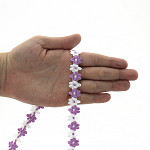 LISBELA PASSEMENTERIE 1,2cm LILAC/RAW 50m