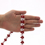 LISBELA PASSEMENTERIE 1,2cm RED/RAW 50m