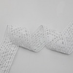 MACEIÓ LACE 4,5cm WHITE 30m / ENCAJE MACEIÓ 4,5cm BLANCO 30m