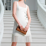 MARCHESA WAVY FRINGE 6cm CHAMPAGNE 10m