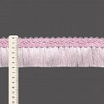 MARCHESA WAVY FRINGE 6cm LIGHT PINK 10m