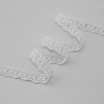 MEDIUM BALL LACE 1,6cm WHITE 10m
