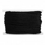 MEDIUM CORD 5mm BLACK 30m / CORDÓN MEDIO 5mm NEGRO 30m