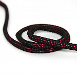 MEDIUM CORD 7,5mm BLACK/NEON PINK 50m / CORDÓN MEDIO 7,5mm NEGRO/ROSA NEÓN 50m