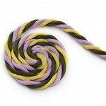 MEDIUM CORD 7mm MOSS GREEN/LAVENDER/BABY YELLOW 30m / CORDÓN MEDIO 7mm VERDE MUSGO/LAVANDA/AMARILLO BEBÉ 30m