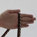 MEDIUM CORD PIPING LACE 1,1cm BROWN/BEIGE/SAND 20m