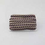 MEDIUM CORD PIPING LACE 1,1cm LIGHT SUEDE/DARK BLUE/WINE 20m