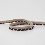 MEDIUM CORD PIPING LACE 1,1cm LIGHT SUEDE/DARK BLUE/WINE 20m