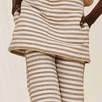 MEDIUM CORD PIPING LACE 1,1cm LIGHT SUEDE/RAW/BROWN 20m