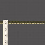 MEDIUM CORD PIPING LACE 1,1cm MOSS GREEN/DISTESSED MILITARY GREEN/DARK SAND 20m