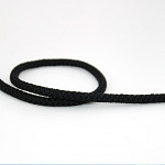 MEDIUM ELASTIC CORD 6mm BLACK 50m