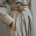 MEDIUM ELASTIC CORD 8mm BLUE/CHAMPAGNE 50m