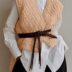 MEDIUM ELASTIC CORD 8mm BROWN 50m