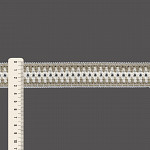 MICAELA RUSTIC ELASTIC 3,3cm CHAMPAGNE/BEIGE 25m