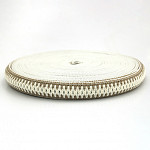 MICAELA RUSTIC ELASTIC 3,3cm CHAMPAGNE/BEIGE 25m