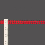 MILANE DANGLING FRINGE 1,6cm RED 50m