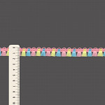 MILANE TASSEL FRINGE 1,6cm BABY PINK/BABY YELLOW/BABY BLUE 50m