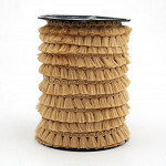 MILANE TASSEL FRINGE 1,6cm BEIGE 50m
