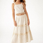 MILANE TASSEL FRINGE 1,6cm SAND 50m