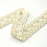 MOUSTACHE LACE 2cm RAW 30m / ENCAJE CRUZ DEL SUR 2cm CRUDO 30m