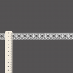 MOUSTACHE LACE 2cm WHITE 30m / ENCAJE CRUZ DEL SUR 2cm BLANCO 30m