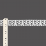 MOUSTACHE LACE 3,3cm RAW 10m / ENCAJE CRUZ DEL SUR 3,3cm CRUDO 10m