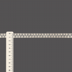 MOUSTACHE LADDER LACE 1,3cm RAW 30m / ENCAJE VAINILLA CRUZ DEL SUR 1,3cm CRUDO 30m