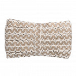 PASAMANERÍA ZIG ZAG 1,8cm CRUDO/YUTE 20m / ZIG ZAG PASSEMENTERIE 1,8cm JUTE/RAW 20m