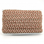 PASSEMENTERIE 1,8cm CHOCOLATE/STRAW/DARK SAND 20m
