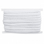 PASSEMENTERIE 1cm WHITE 20m / PASAMANERÍA ESPINA 1cm BLANCO 20m