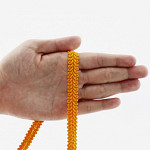 PASSEMENTERIE 1cm YELLOW 20m / PASAMANERÍA ESPINA 1cm AMARILLO 20m