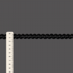 PASSEMENTERIE AGNES 1,5cm BLACK 20m / PASAMANERÍA AGNES 1,5cm NEGRO 20m