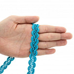 PASSEMENTERIE AGNES 1,5cm BLUE 20m / PASAMANERÍA AGNES 1,5cm AZUL 20m