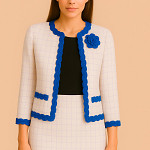 PASSEMENTERIE AGNES 1,5cm BLUE 20m / PASAMANERÍA AGNES 1,5cm AZUL 20m