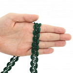 PASSEMENTERIE AGNES 1,5cm GREEN 20m / PASAMANERÍA AGNES 1,5cm VERDE 20m