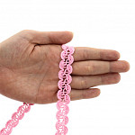 PASSEMENTERIE AGNES 1,5cm PINK 20m / PASAMANERÍA AGNES 1,5cm ROSA 20m