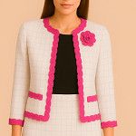 PASSEMENTERIE AGNES 1,5cm PINK 20m / PASAMANERÍA AGNES 1,5cm ROSA 20m
