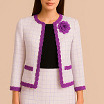 PASSEMENTERIE AGNES 1,5cm PURPLE GRAPE 20m / PASAMANERÍA AGNES 1,5cm UVA 20m