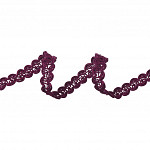 PASSEMENTERIE AGNES 1,5cm PURPLE GRAPE 20m / PASAMANERÍA AGNES 1,5cm UVA 20m