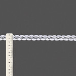 PASSEMENTERIE AGNES 1,5cm WHITE 20m / PASAMANERÍA AGNES 1,5cm BLANCO 20m