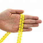 PASSEMENTERIE AGNES 1,5cm YELLOW 20m / PASAMANERÍA AGNES 1,5cm AMARILLO 20m