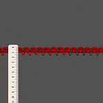 PASSEMENTERIE AMELIA 1,5cm RED 20m / PASAMANERÍA AMELIA 1,5cm ROJO 20m