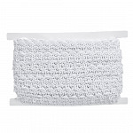 PASSEMENTERIE AMELIA 1,5cm WHITE 20m / PASAMANERÍA AMELIA 1,5cm BLANCO 20m