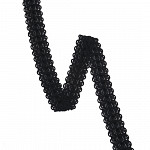 PASSEMENTERIE MARTINA 1,9cm BLACK 20m / PASAMANERÍA MARTINA 1,9cm NEGRO 20m