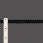 PASSEMENTERIE MARTINA 1,9cm BLACK 20m / PASAMANERÍA MARTINA 1,9cm NEGRO 20m