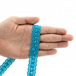 PASSEMENTERIE MARTINA 1,9cm BLUE 20m / PASAMANERÍA MARTINA 1,9cm AZUL 20m