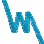 PASSEMENTERIE MARTINA 1,9cm BLUE 20m / PASAMANERÍA MARTINA 1,9cm AZUL 20m