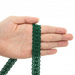 PASSEMENTERIE MARTINA 1,9cm GREEN 20m / PASAMANERÍA MARTINA 1,9cm VERDE 20m